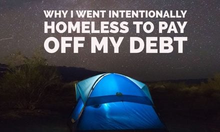 I lived in a car and a tent to pay off my debt in San Francisco