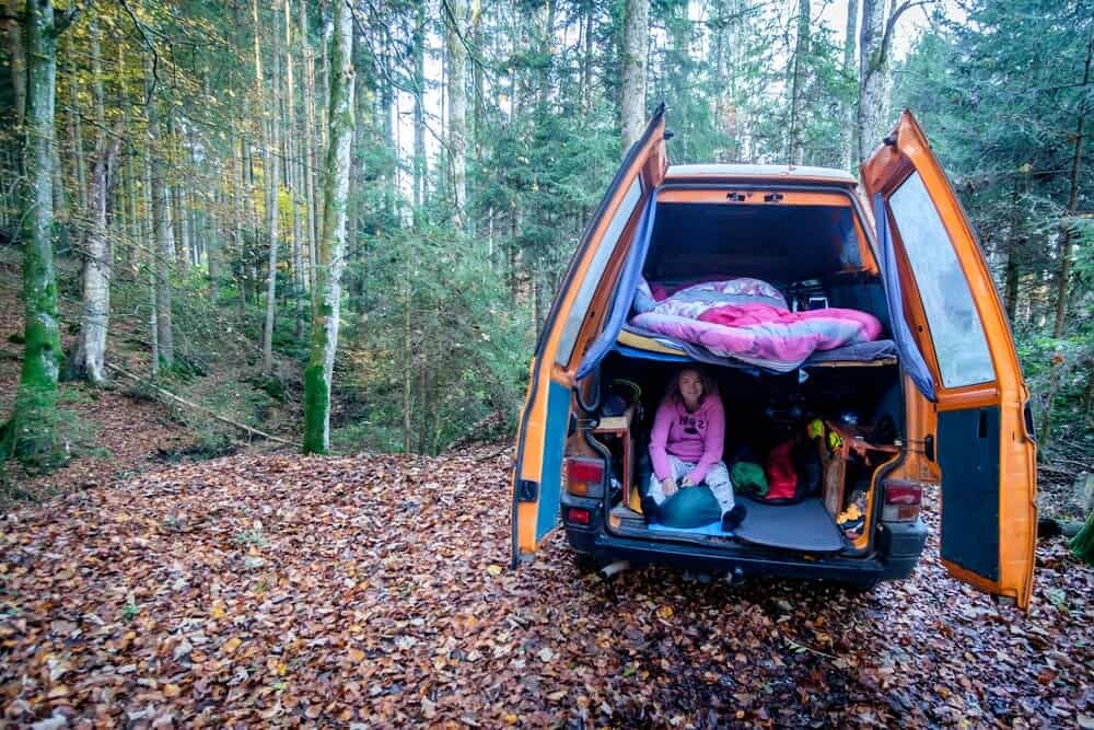 Living in your DIY campervan