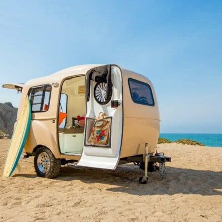 Happy Campers Small Camping Travel Trailer