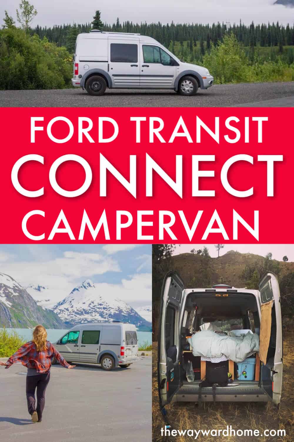 14 Ford Transit Connect Camper Conversion Ideas for Van Life