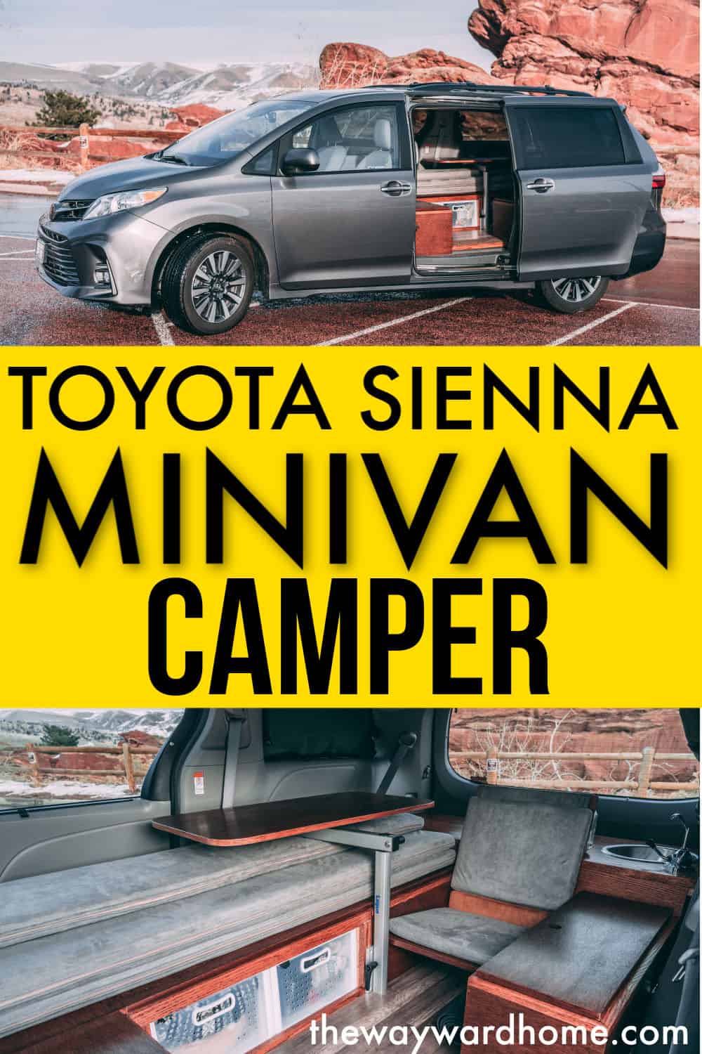 2021 Toyota Sienna Camper Conversion Kits