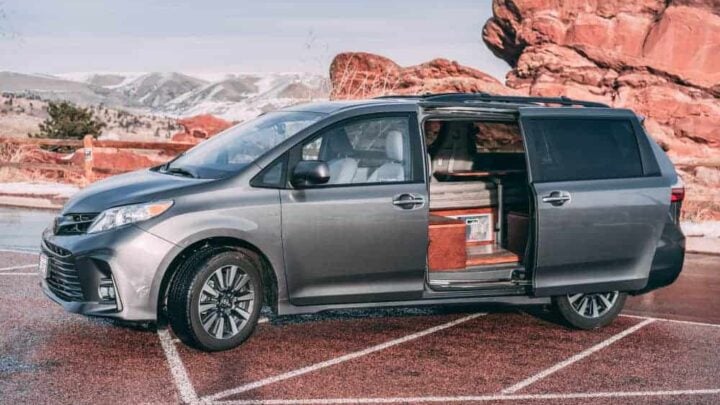 Toyota Sienna Camper conversion