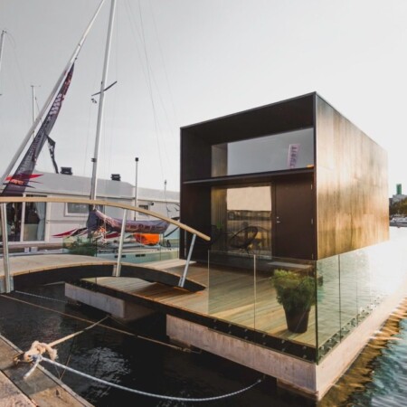 Floating Koda series prefab tiny home