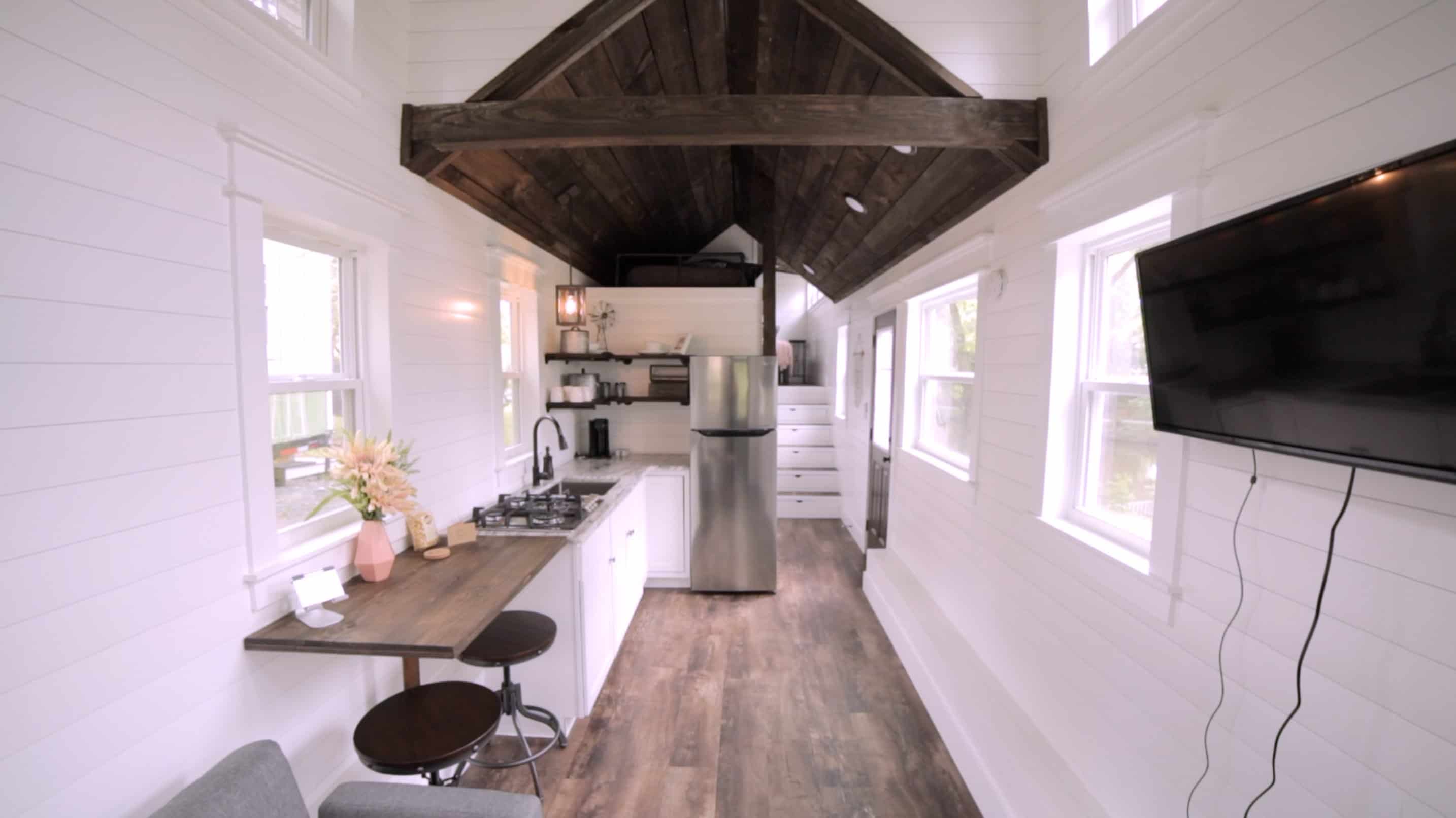 Beautiful tiny house interior