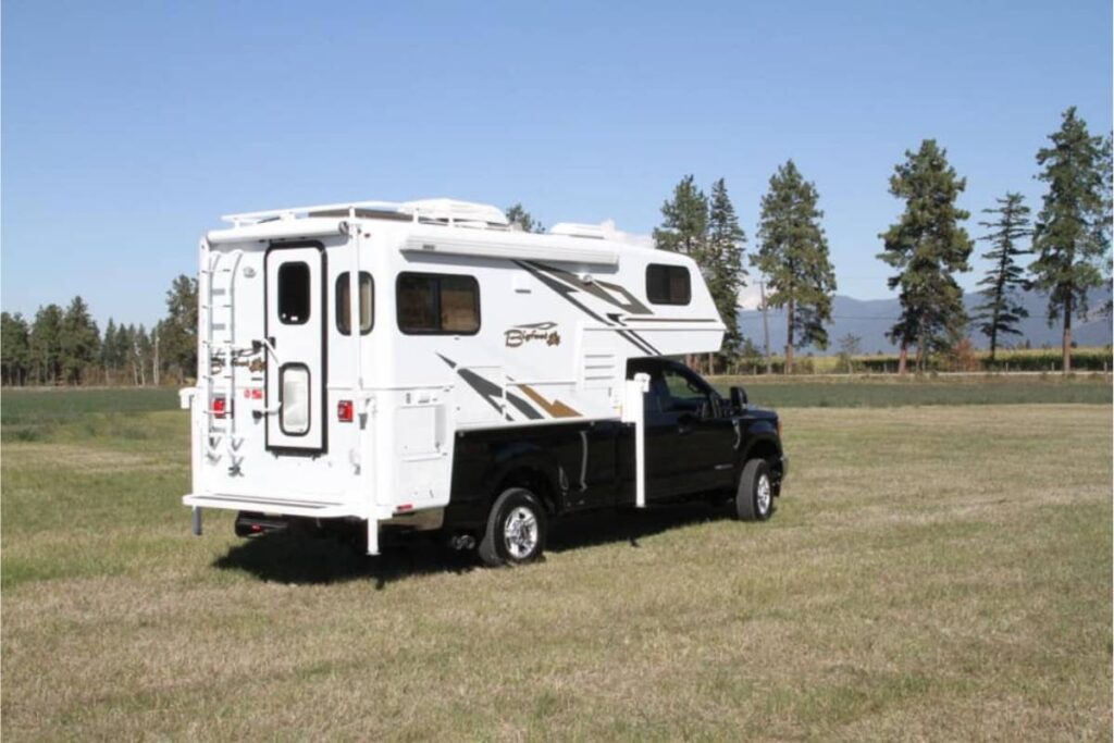 bigfoot RV parked outdoors