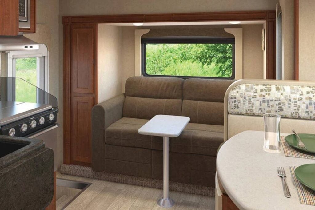 truck camper interior