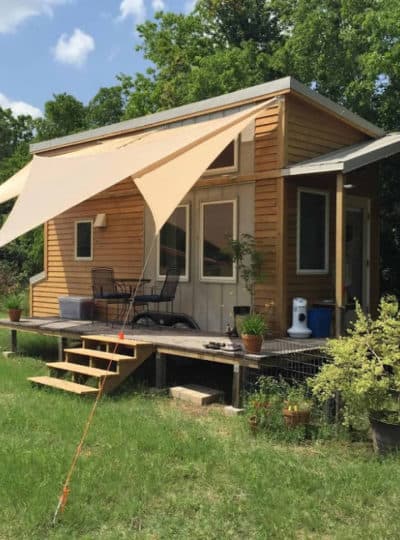 Unique tiny home with land