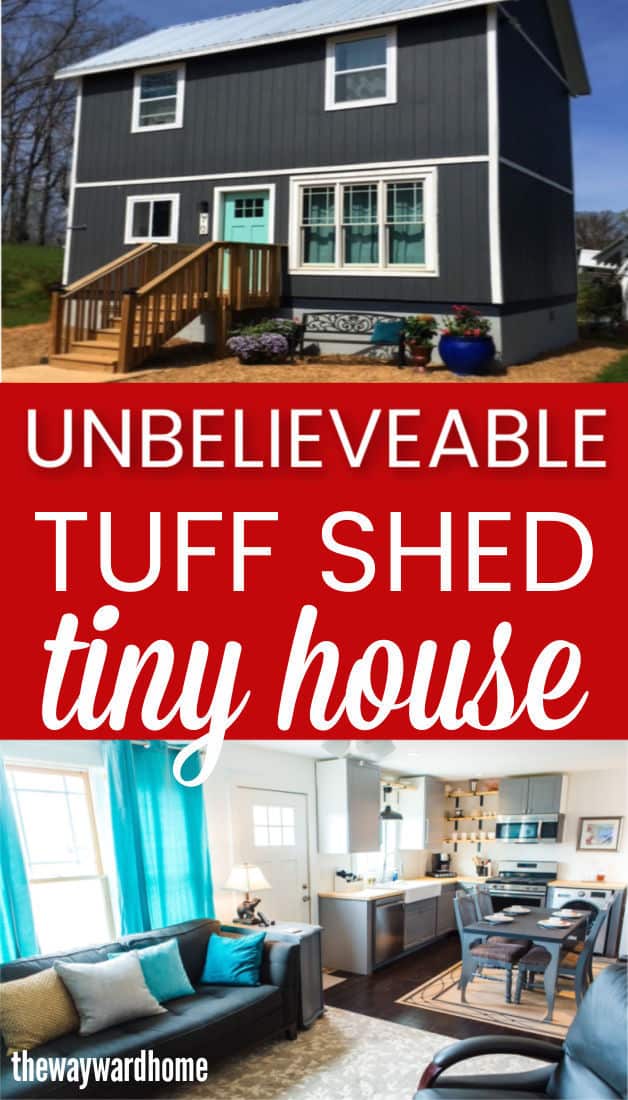 Couple Builds Tuff Shed Tiny House Interior Pics!]