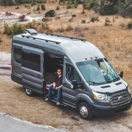 Ford Transit with Maxxair Vent Fan