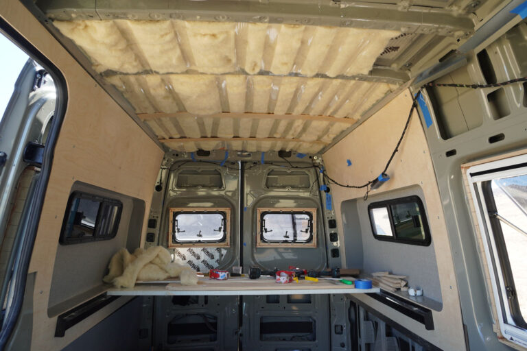 Why We Chose Wool Van Insulation for our Sprinter Van Build