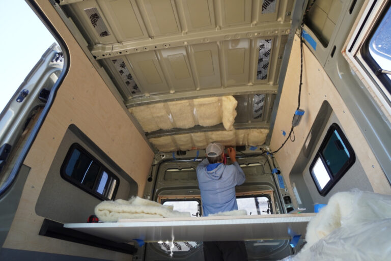 Why We Chose Wool Van Insulation for our Sprinter Van Build