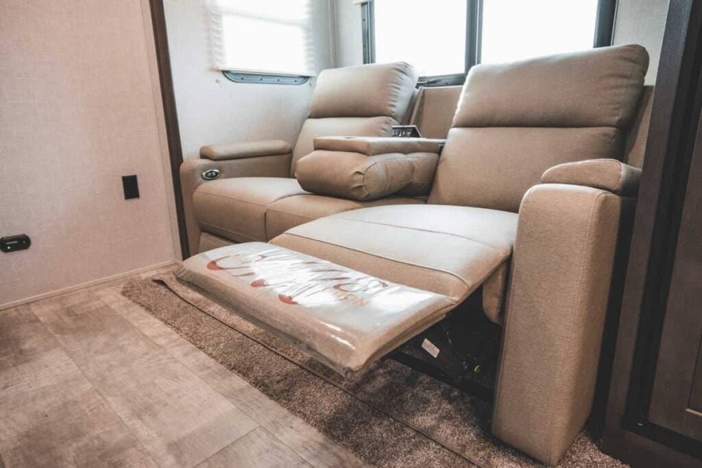 travel trailer interior