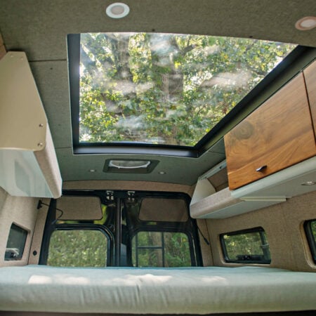 RV skylight
