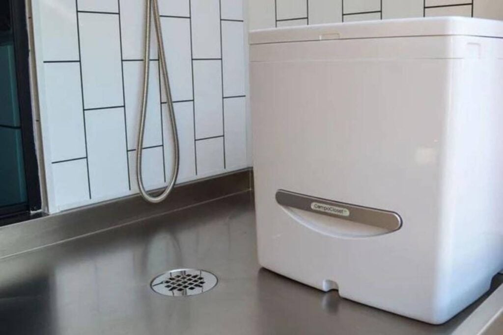 cuddy composting toilet