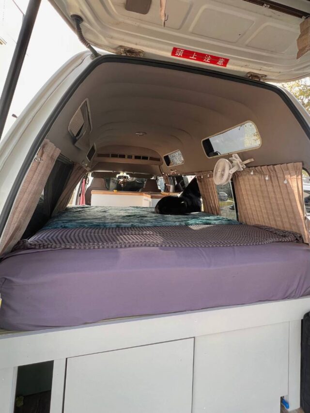 How I Converted a Toyota Hiace into a Cozy Camper - The Wayward Home
