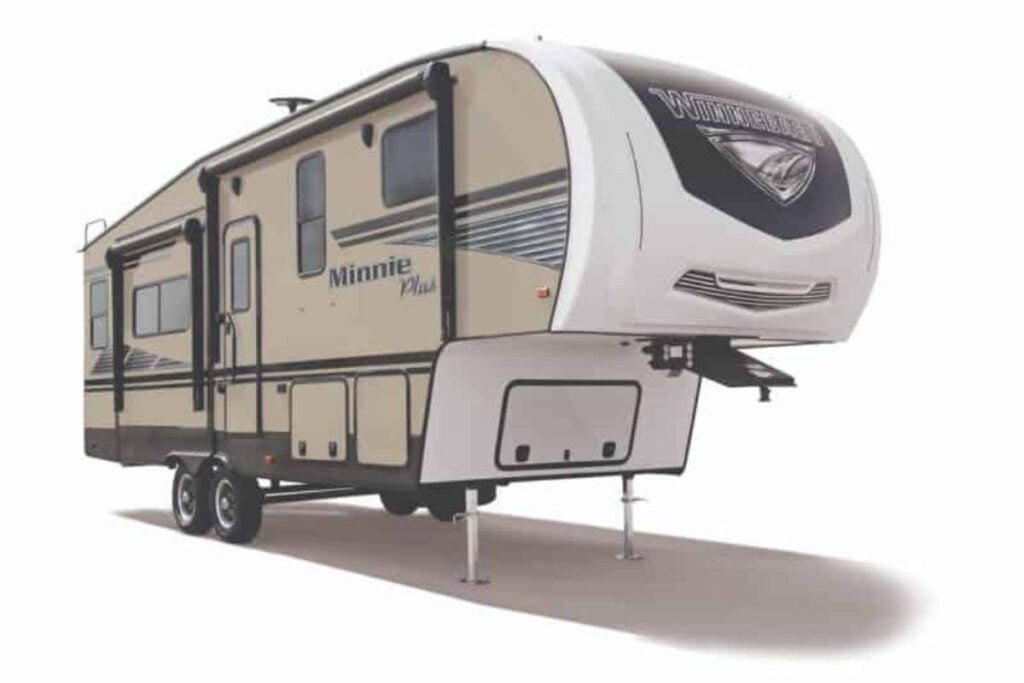 Minnie Plus 5th-wheel trailer