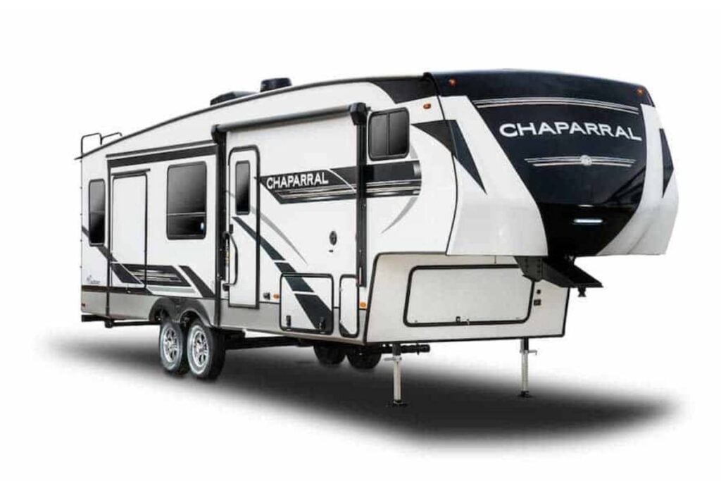 small fifth wheel camper Chaparral Lite