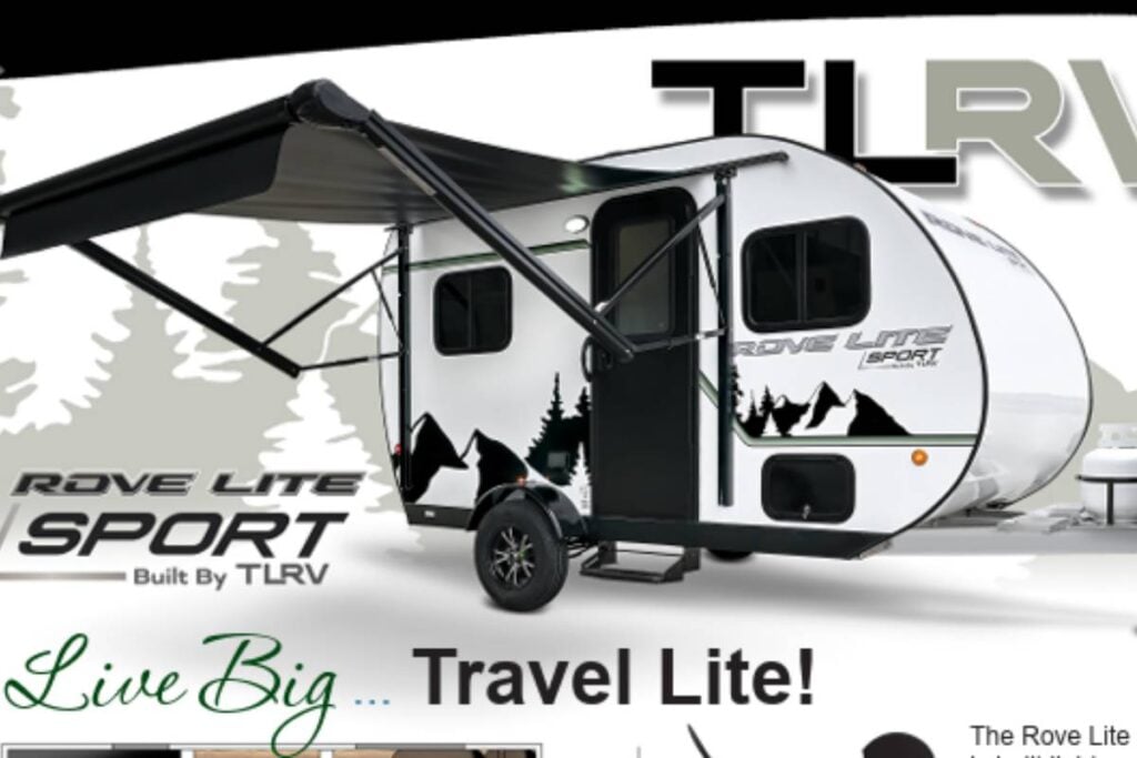 truck camper with awning