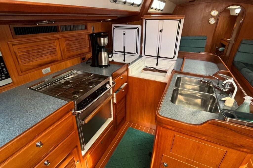sailboat galley