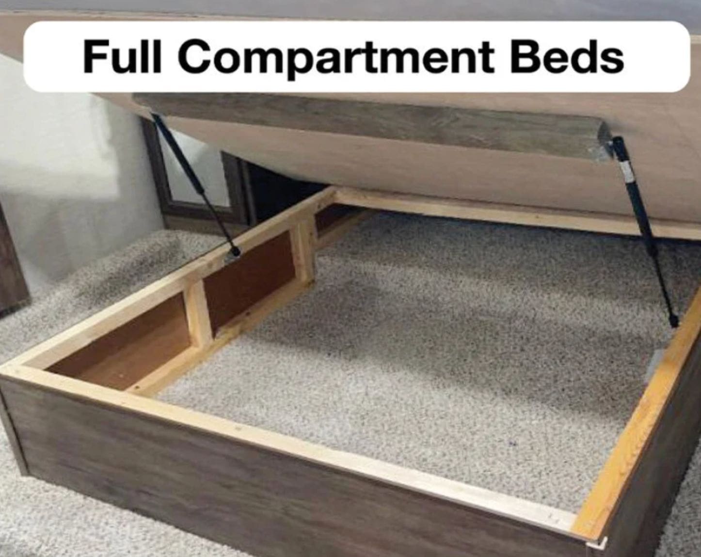 JR Products Standard Queen RV Bed Support Kit